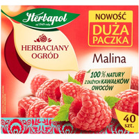 Herbata HERBAPOL malina (40torebek)108g HERBACIANY OGRD