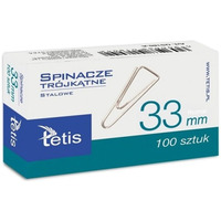 Spinacz trojktny 33mm (100) GS180-C TETIS