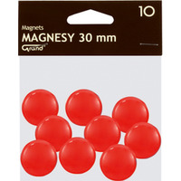 Magnesy 30mm GRAND czerwone  (10)^ 130-1695