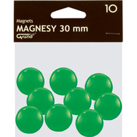 Magnesy 30mm GRAND zielone   (10)^ 130-1697