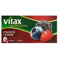 Herbata VITAX INSPIRATIONS OWOCE LENE 20t*2g zawieszka
