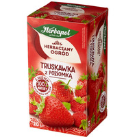 Herbata HERBAPOL owocowo-zioowa (20tb) truskawka z poziomk 50g HERBACIANY OGRD