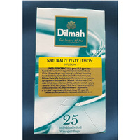 Herbata DILMAH NATURALLY ZESTY LEMON (25kopert) owocowa bez kofeiny