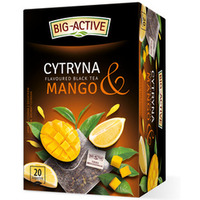 Herbata BIG ACTIVE czarna CYTRYNA Z MANGO 20t*2g