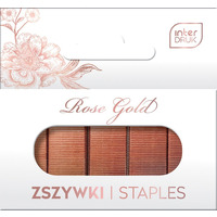 Zszywki 24/6 ROSE GOLD 1000szt. INTERDRUK