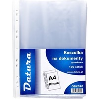 Koszulki groszkowe A4 40mic DATURA groszkowe (100szt)