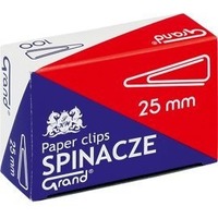 Spinacz T-25 mm GRAND trjktny 10op x 100sztuk 110-1385