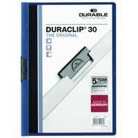 Skoroszyt DURABLE DURACLIP Original 30 granatowy 2200-07