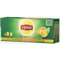 Herbata LIPTON GREEN CITRUS 25 torebek