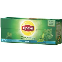 Herbata LIPTON GREEN MINT 25 torebek