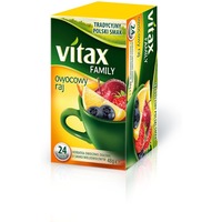 Herbata VITAX Family Owocowy Raj (20 saszetek) 48g