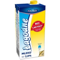 Mleko POLMLEK UHT bez laktozy 2% 1l