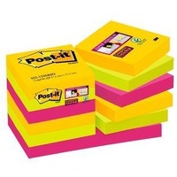 Bloczki 3M POST-IT 47.6x47.6mm RIO 12x90k Super Sticky 70005271518