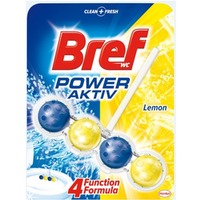 Zawieszka WC BREF POWER ACTIVE 50g Lemon kulki 625197