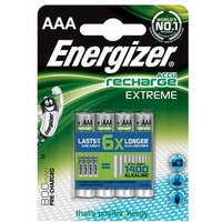 Baterie akumulatorki HR03 AAA (4szt) 800mAh ENERGIZER