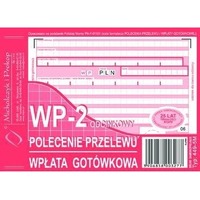 449-5M Polecenie przelewu (1+1) A6 80kartek MICHALCZYK&PROKOP