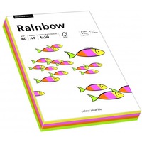 Papier xero kolorowy RAINBOW mix pastelowy 88043187