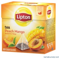 HERBATA EKSPRESOWA LIPTON BRZOSKWINIA Z MANGO 20 torebek piramidek