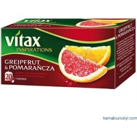 HERBATA VITAX GRAPEFRUIT Z POMARACZ 20 torebek