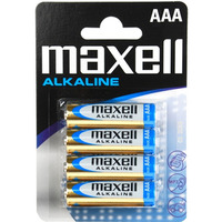 BATERIE MAXELL ALKALINE AAA LR3 (4)